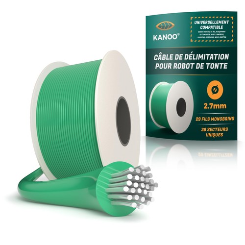 Kanoo robot tondeuse cable - kanoo®,