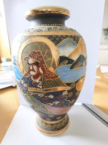 Grand vase satsuma japonais - grand,