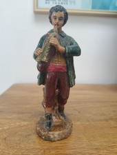 santons anciens Joueur De Biniou