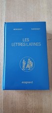 LES LETTRES LATINES PAR MORISSET ET THEVENOT - EDITIONS MAGNARD 1986