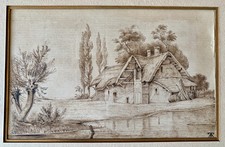 Dessin Ancien A L’encre