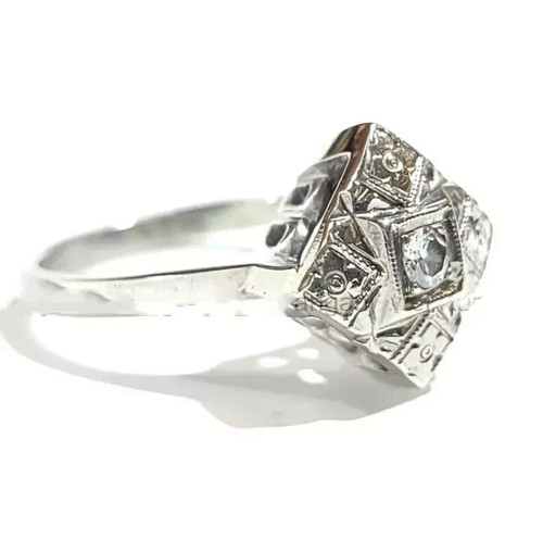 Bague fiançailles vintage - fiançailles,