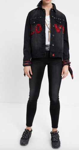 Desigual veste jean - '', love