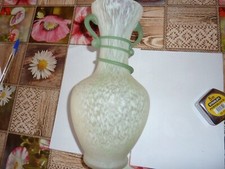 Beau vase amphore en verre