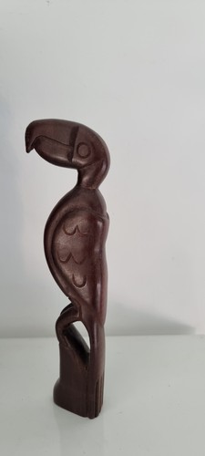 Animal statue sculpture - statue, wood