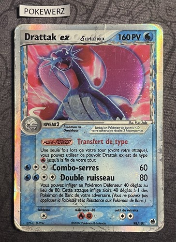 Carte pokémon drattak - drattak, ex