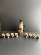 Service à liqueur en grès de