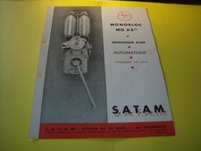 FEUILLET D EPOQUE MECANISME POMPE A ESSENCE SATAM MO 6S - boutillon themis samoa