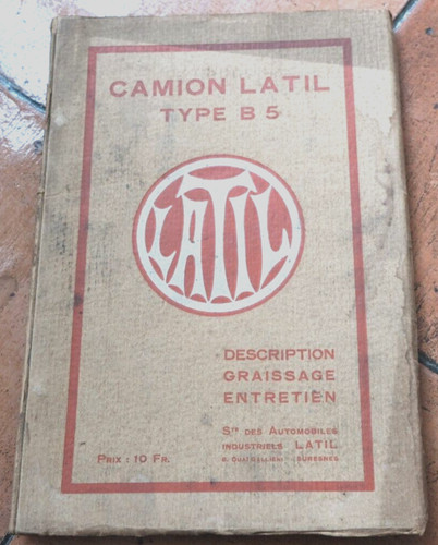 Brochure latil camion type - latil,