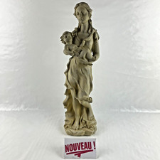 ➜GRANDE sculpture/statue de la Sainte Vierge Marie à l'enfant en résine 49cm !