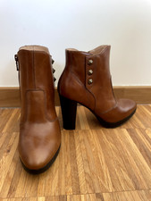 bottines Nero Giardini, 100% cuir Italien, Marron