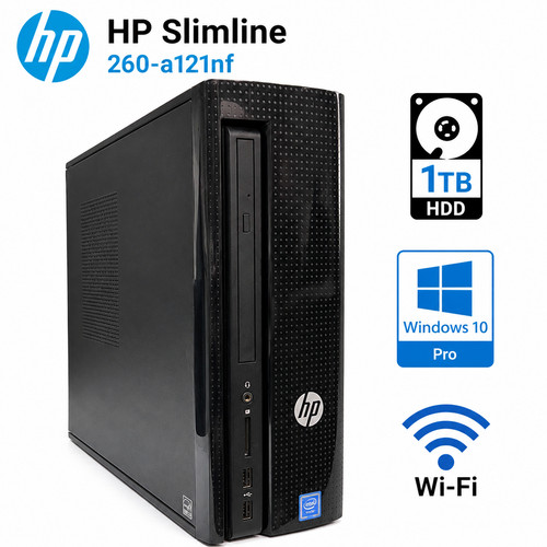 Slimline 260 a121nf celeron - hp,