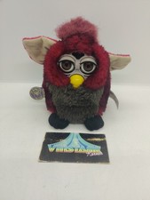 TIGER ELECTRONICS 1999 FURBY Original Red Black Wolf 1st Generation Fonctionnel