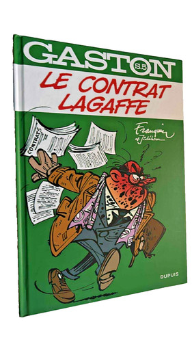 Contrat lagaffe gaston - bd,