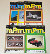 LOT 5 MPM Maquettes plastique