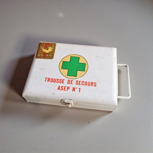 Ancienne trousse secours - ancienne, de