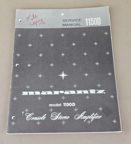 Marantz model 1150d - marantz,