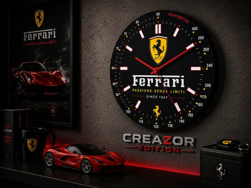 Horloge murale 23 5 cm - 3d, –