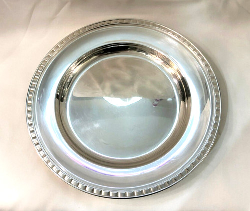 Plat service rond art deco - art,