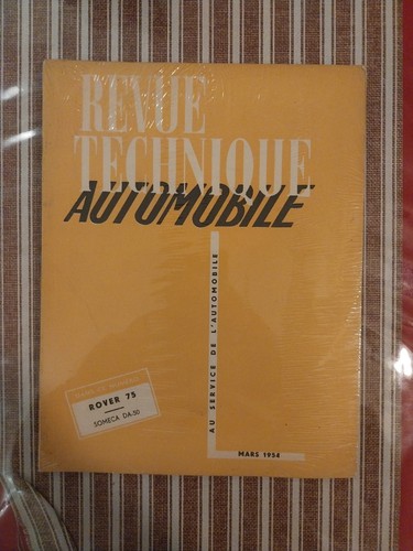 Revue technique rover - revue, 75