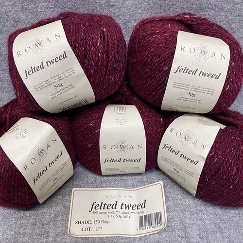 New rowan felted tweed - tweed, alpaca