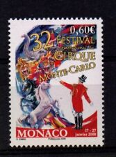 MONACO N° 2602 DE 2007 32e FESTIVAL DU CIRQUE DE MONTE-CARLO NEUF**