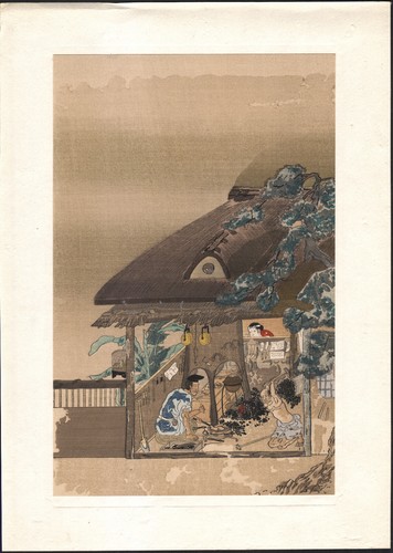 1920 estampe japonaise - 1920,