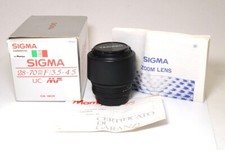 Objectif manuel sigma 70mm - manuel,