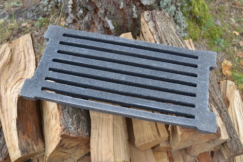 Grille en fonte - x,