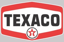 STICKER TEXACO GASOLINE MOTOR