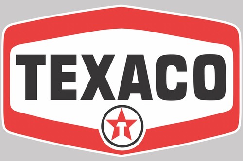 Sticker texaco gasoline motor - texaco,