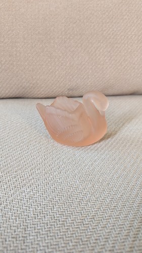 Cygne canard verre poli - , rose