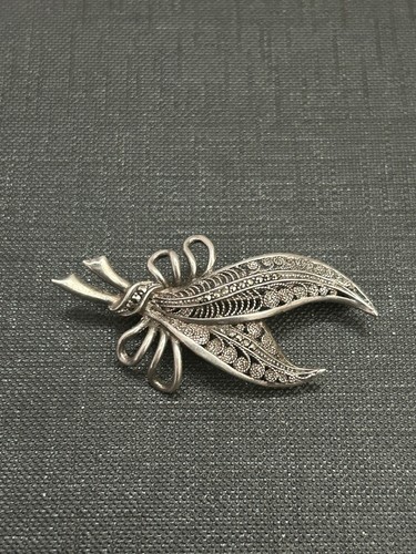 Ancienne broche argent - broche,