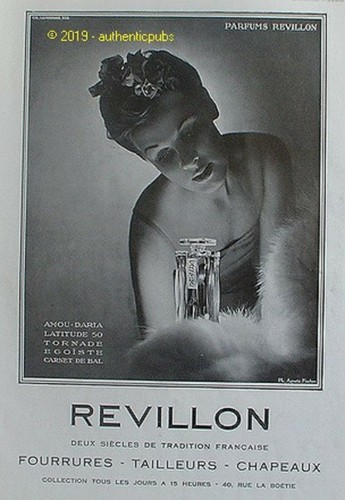 Publicite revillon parfum - publicite,
