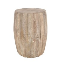 Tabouret bois brut de - bois,