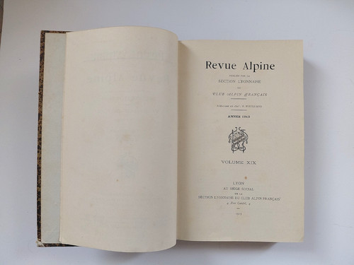 Revue alpine section - alpine,