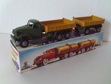 Authentique camion remorque GMC par FRANCE JOUET dans sa boite originale TTB