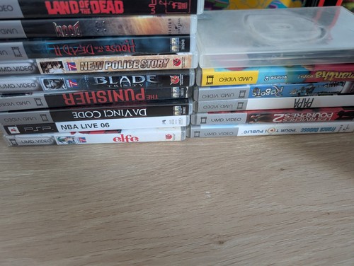 Lot umd vidéos rares jeux - umd,