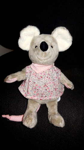 Doudou peluche souris - peluche, musicale