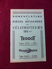 livret : nomenclature de