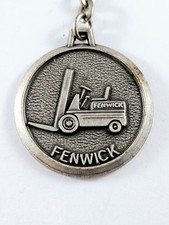 PORTE-CLES - FENWICK 1960s - CHARIOTS ÉLÉVATEURS - Vintage - SAV - Métal Léger