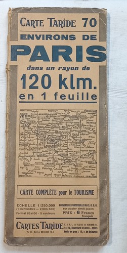 Ancienne carte taride les - ancienne,