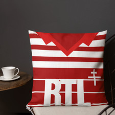 FC Metz Football 1984 Housse Coussin Déco Maillot Vintage Ligue 1 Coupe France 