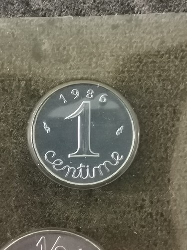 Centime epi 1986 fdc - centime,