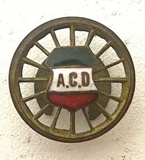 Médaille, broche, Badge, Boutonnière émaillé Automobile Club ACD