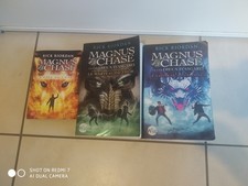 Rick Riordan Magnus Chasse Tome 1,2 et 3