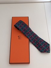 Hermès Cravate vintage Motifs