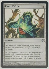 mtg magic aether vial darksteel FRENCH vf fr fiole d'aether d'éther sombracier