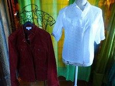 T42blouson velours étam et