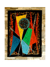 PEINTURE  ABSTRAITE  huile